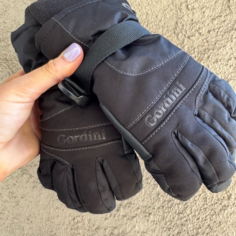 Gordini Black Winter Gloves